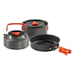 Set Ollas Outdoor Camping Cocinilla Utensilios DS-308 13274 - Miniatura 2