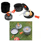 Set Ollas Outdoor Camping Cocinilla Utensilios DS-308 13274 - Miniatura 3