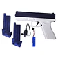 Pistola de Agua Eléctrica Recargable Presión DBG1653 Azul - Miniatura 3