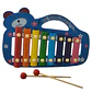 Xilófono Juguete Musical Infantil de Madera Colores 55504 - Miniatura 1