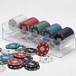 Juego de 100 Fichas de Póquer en 5 Colores 12045 - Miniatura 3