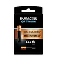 Pack 6 Pilas Duracell Alcalina AAA Optimum - Miniatura 1