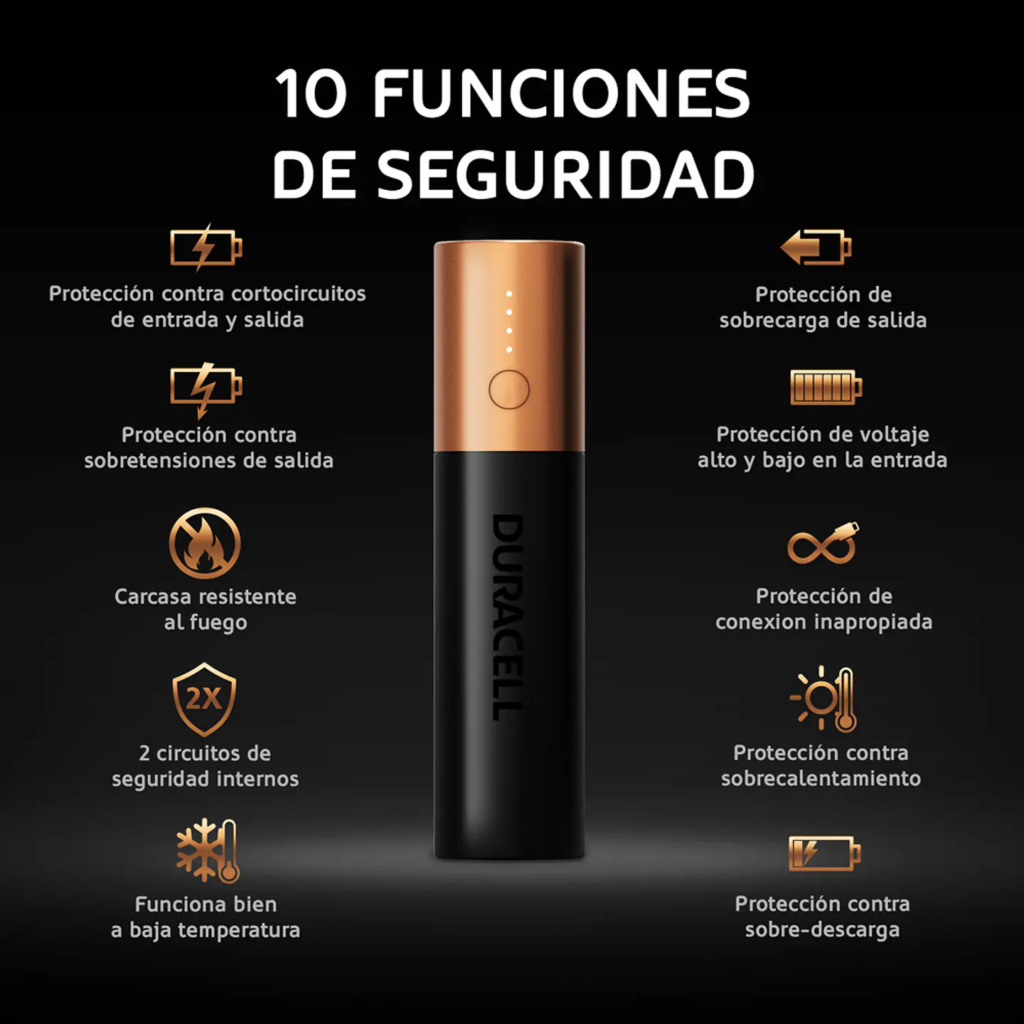 Powerbank PB1 Duracell 3350mAh 6
