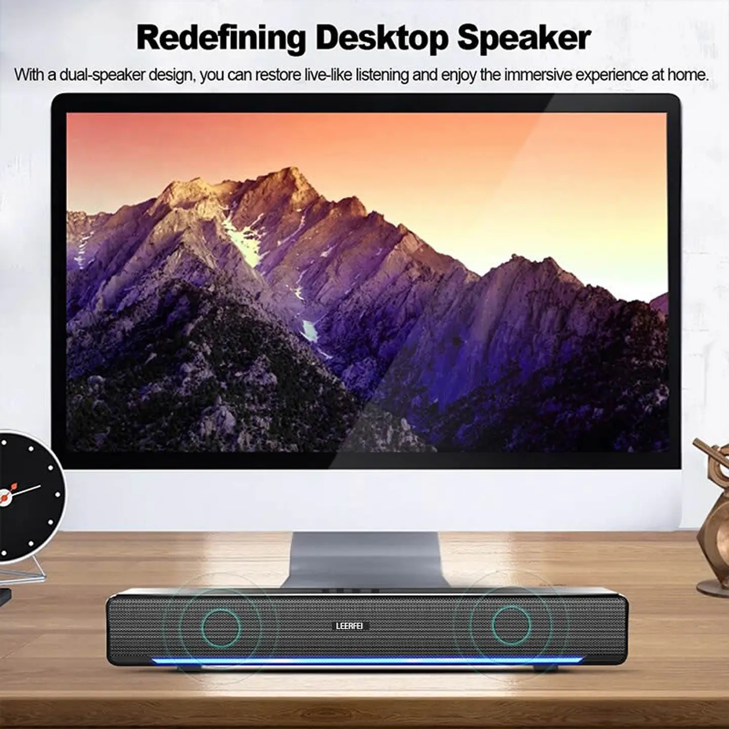 Parlante Mini Barra sonido Bluetooth E-91 3