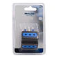 Enchufe Adaptador Triple Philco Negro - Miniatura 2
