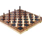 Juego de Madera 3 en 1: Ajedrez, Damas, Backgammon Plegable  - Miniatura 1
