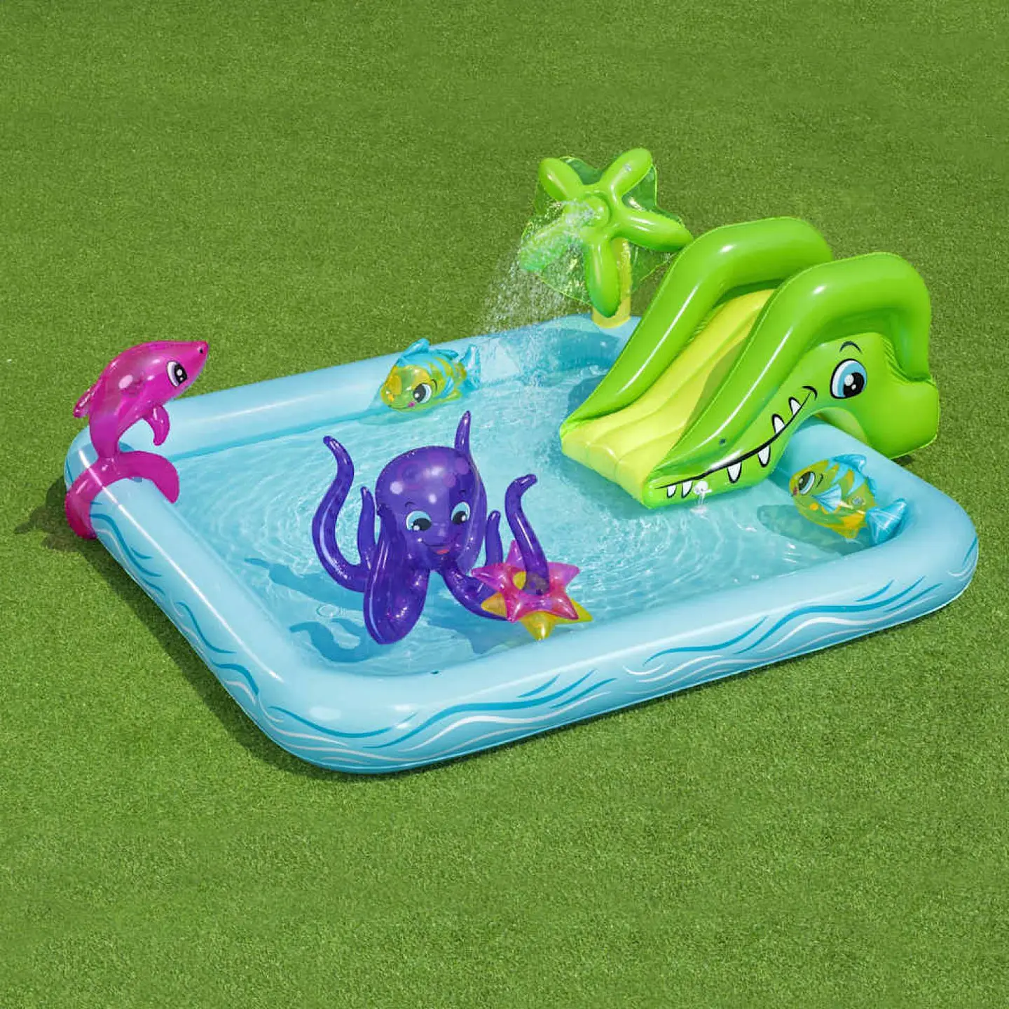 Piscina de juego Fantastic Aquarium 2,39m Bestway 53052 5