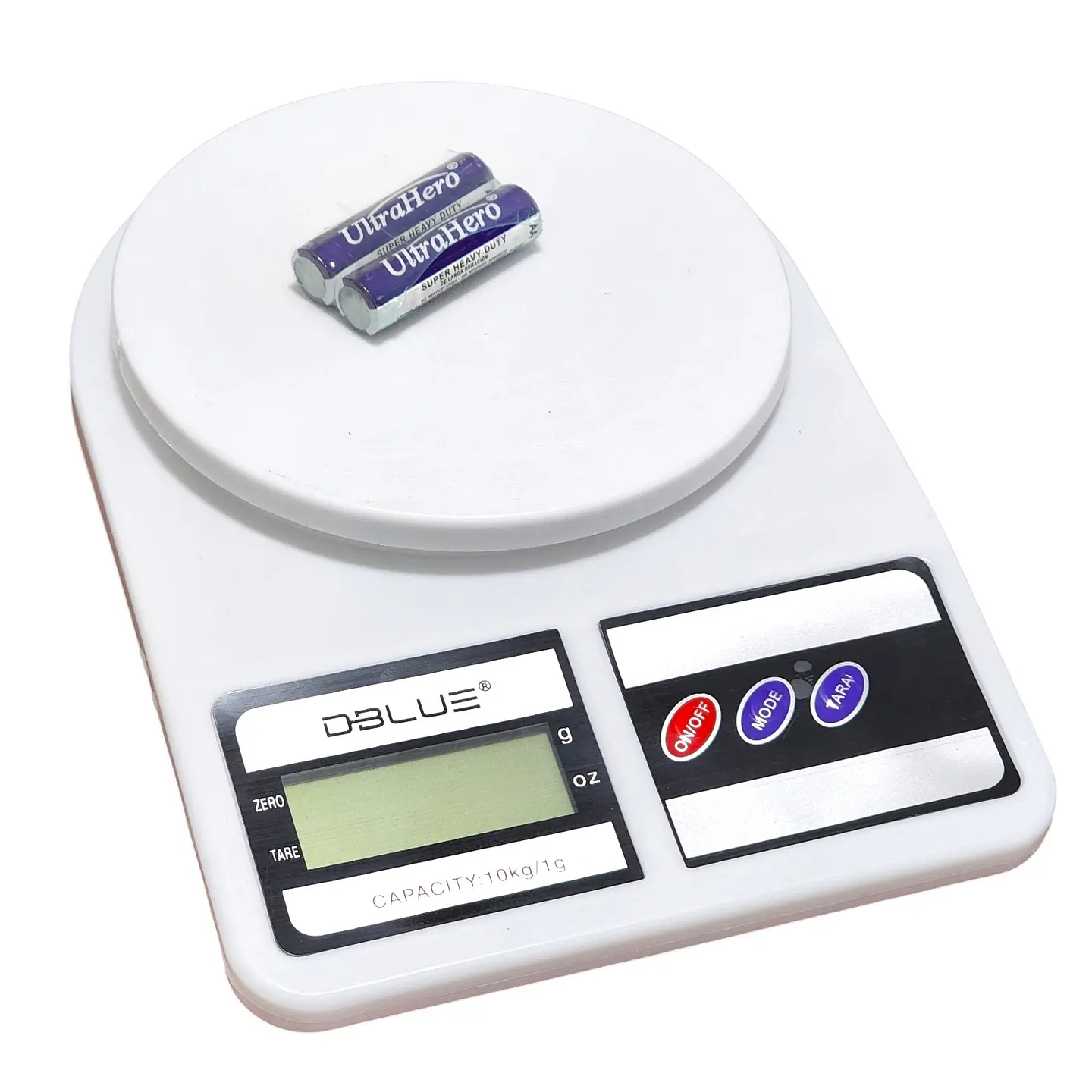 Balanza Pesa para Cocina Digital Tara 10kg DBPDWS33W 5