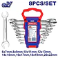 Kit de 8 Llaves de Punta 6-22mm Emtop Edes10801 - Miniatura 5