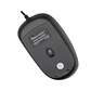 Mouse Óptico con Cable USB 1600 dpi Tecmaster Negro - Miniatura 3