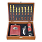 Set Juego Ajedrez Con Petaca 8oz (240ml) y Accesorios 10435 - Miniatura 2