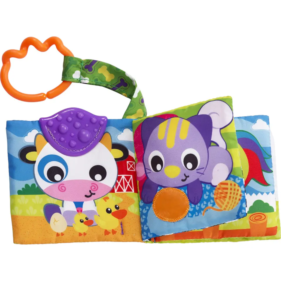 Libro De Tela Un Día En La Granja Playgro 4