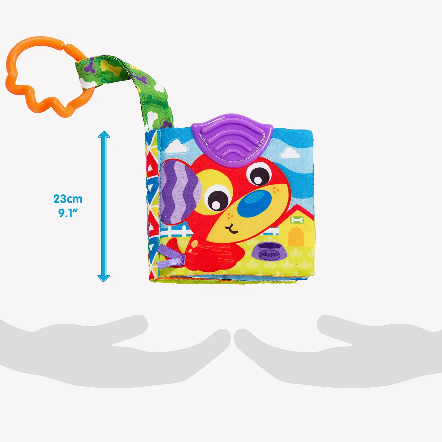 Libro De Tela Un Día En La Granja Playgro 6
