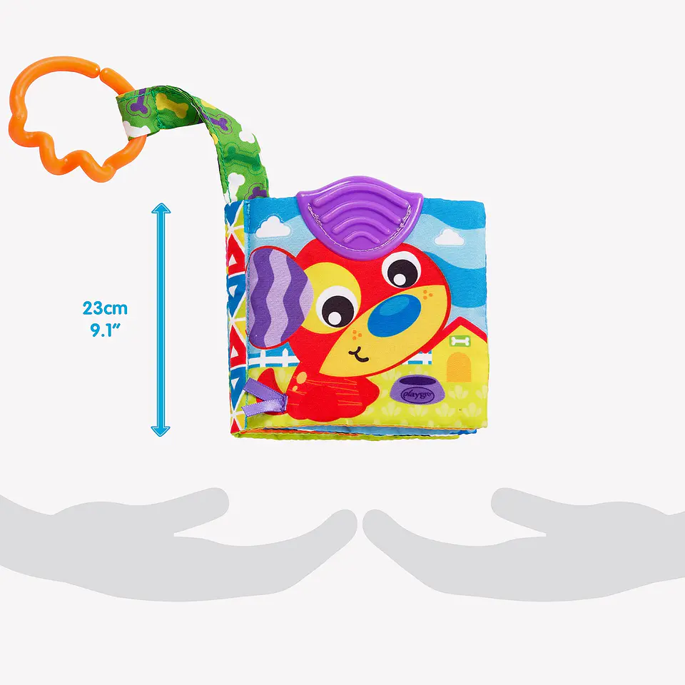 Libro De Tela Un Día En La Granja Playgro 6