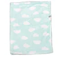 Pack 2 Mantas Unisex Infanti Verde/Gris - Miniatura 4