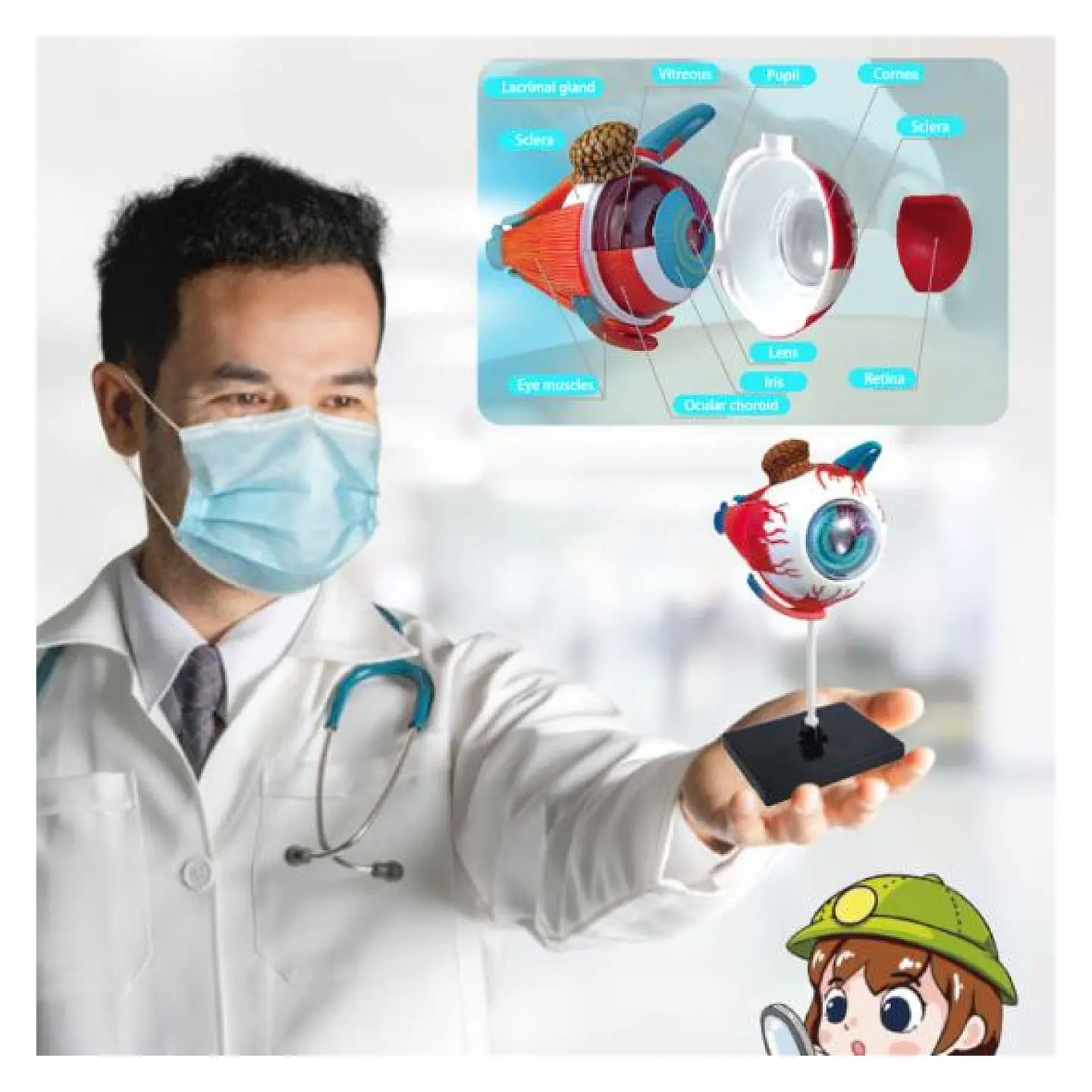 Ojo 4d Rompecabeza Puzzle Armar Didáctico Educativo 55514 2