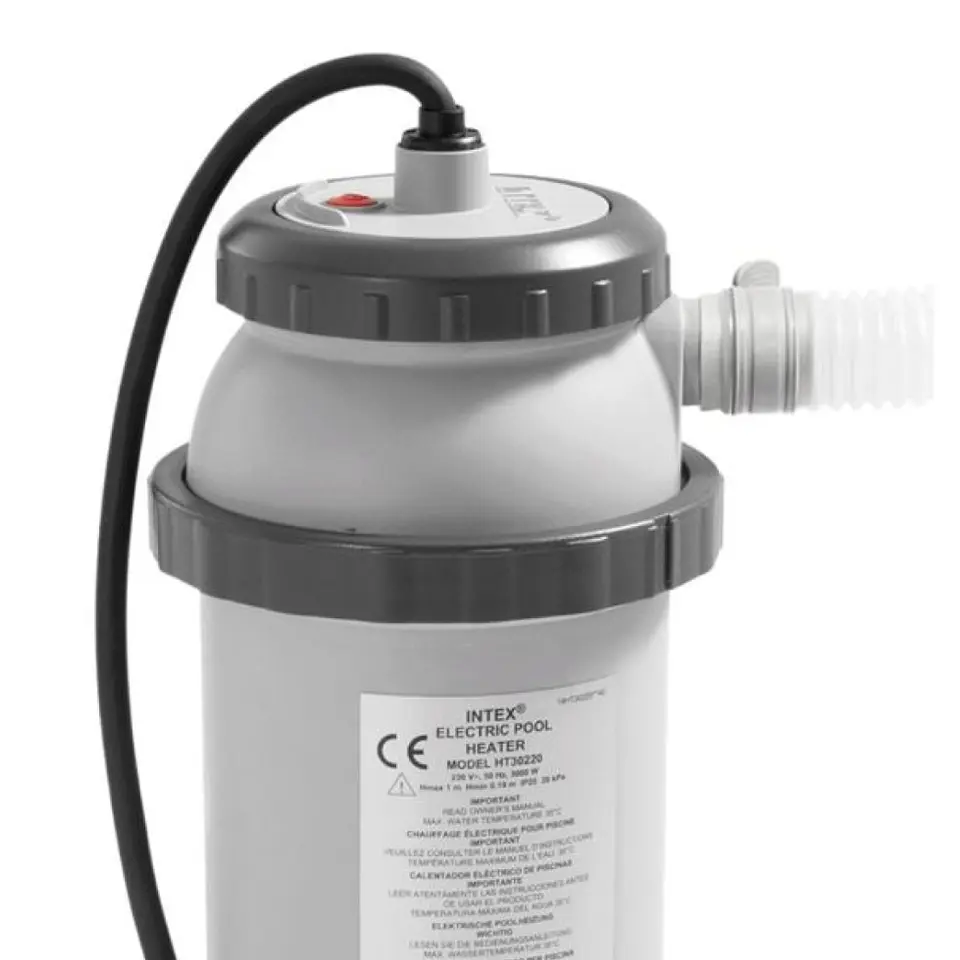 Calentador eléctrico INTEX Piscinas + Termómetro 28684 3