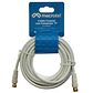 Cable Coaxial RG-59/U 5 m con Conector “F” Macho MV-812 - Miniatura 1