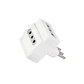 Enchufe Adaptador Triple 1500W ME-1103 Macrotel - Miniatura 1