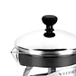 Tetera Embolo de vidrio con filtro 600 ml Indi Vitrex - Miniatura 2