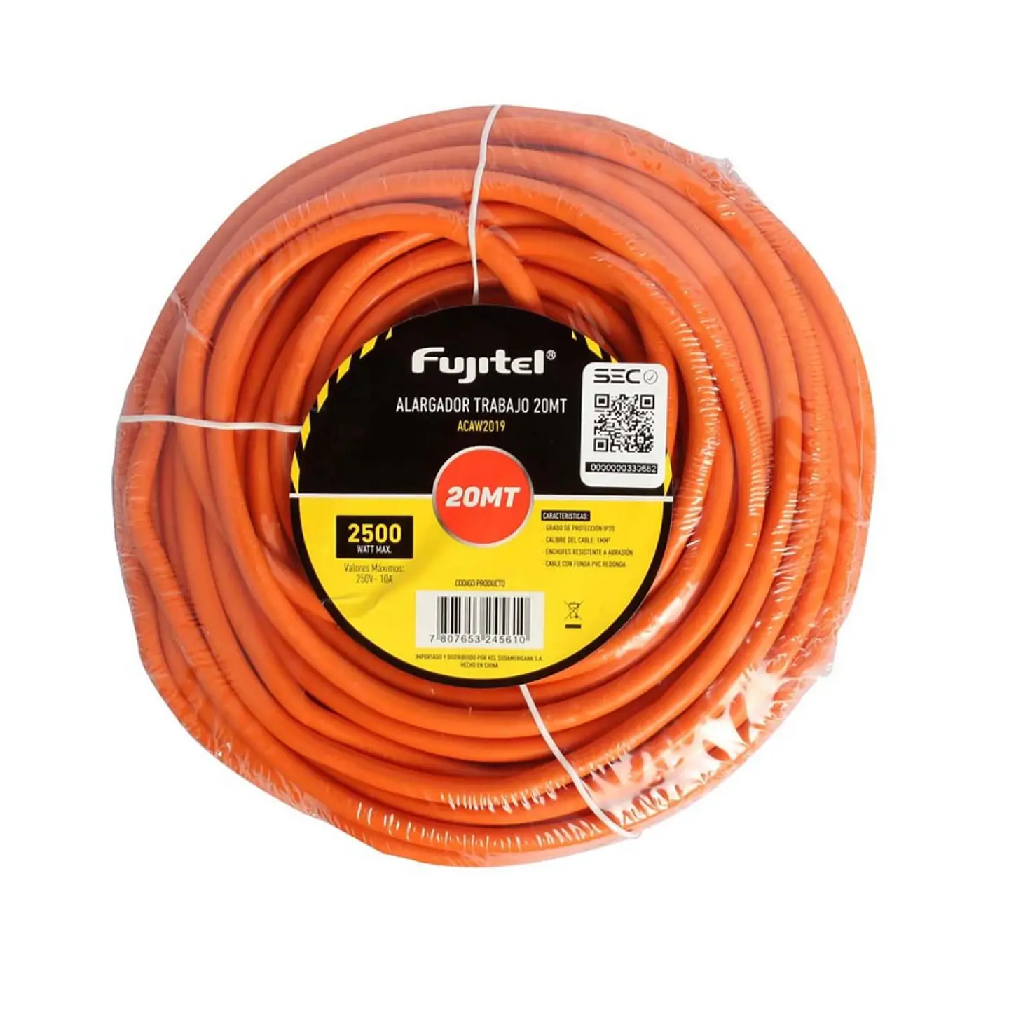 Alargador Extension Electrica 20 mts Fujitel 1