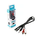 Cable Audio Plug 3.5 a 2 RCA 3 Metros IRT - Miniatura 1