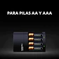 Kit Cargador Duracell + 4 Pilas Recargables 2500mha - Miniatura 2