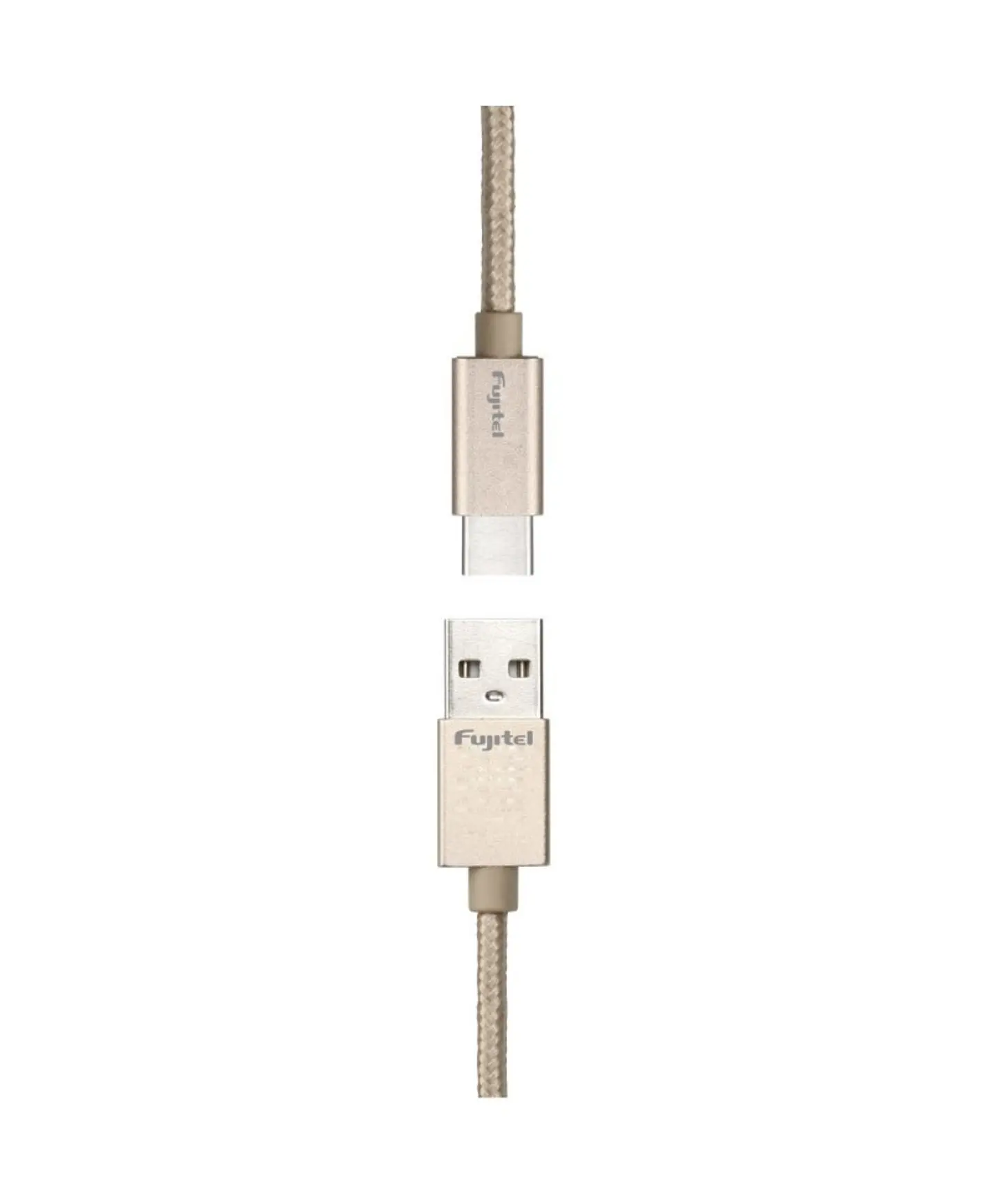 Cable Usb Tipo C Fujitel Carga Rapida Gold 1
