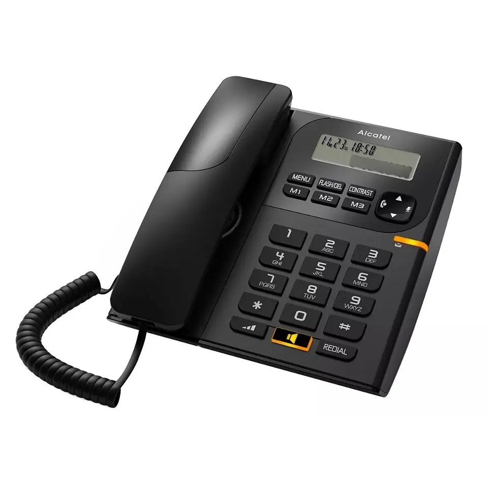 Teléfono Fijo Sobremesa Alcatel T58 Negro 1