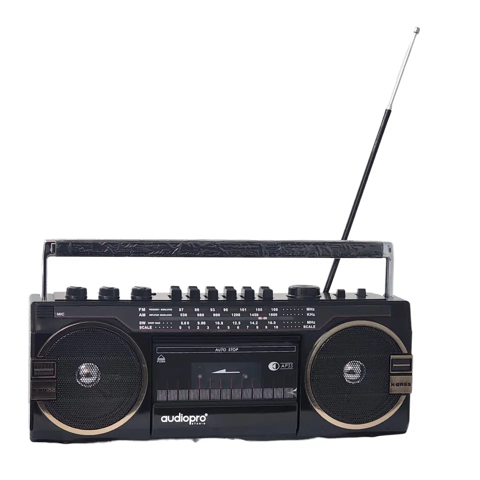 Radio Cassette 80s USB inalámbrico BT AP02054 Audio Pro 2