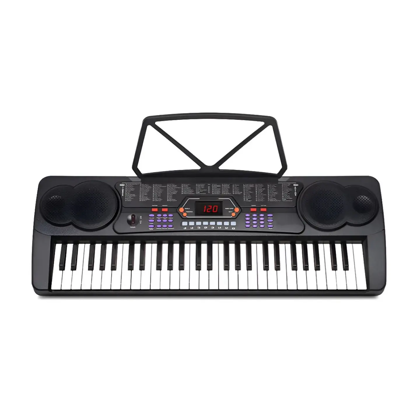 Teclado Elect Musical 54 teclas HX0084 + Micrófono Hendrix 4