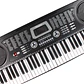Teclado Elect Musical 61 teclas HX0076 + Micrófono Hendrix - Miniatura 8