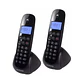 Teléfono Inalámbrico Motorola Duo M700-2 Negro Pack X 2 - Miniatura 2
