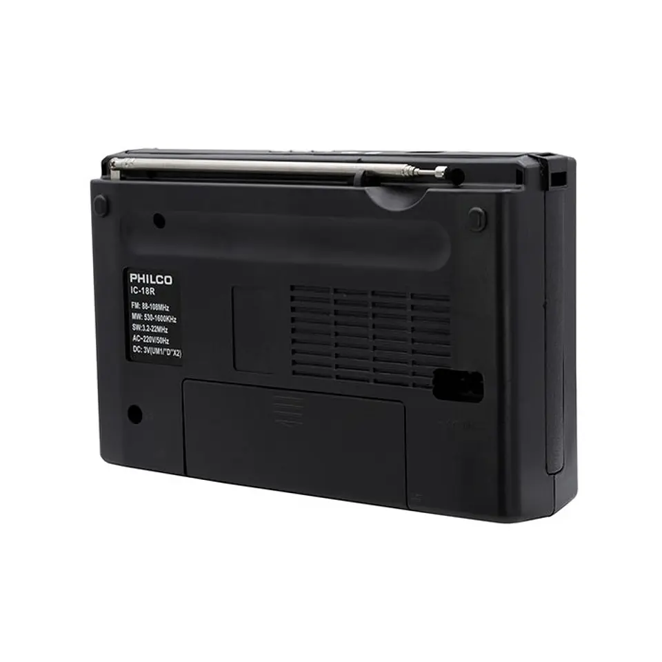 Radio Portatil Philco IC-18R Multibandas Usb 4