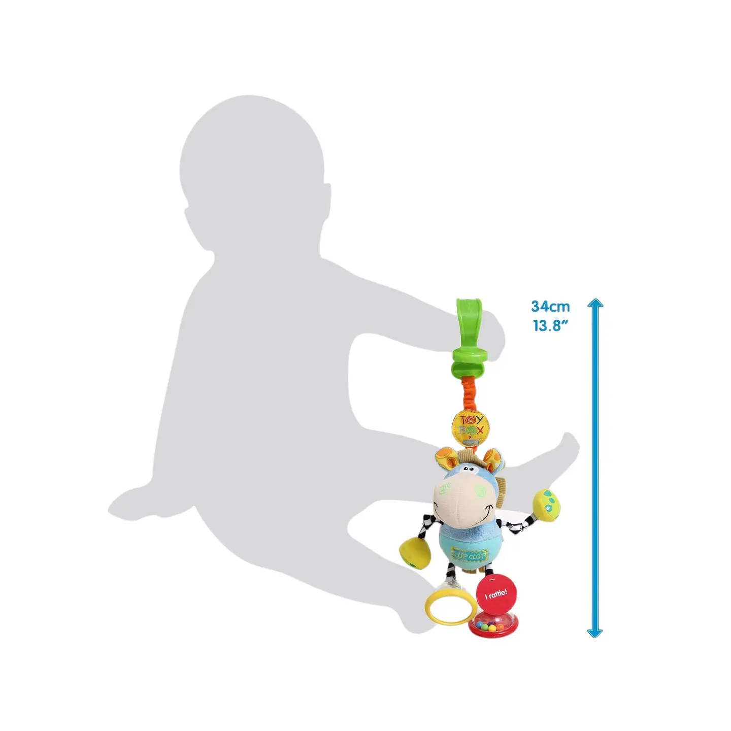 Sonajero Patona Dingly Dangly Clip Clop Playgro 5