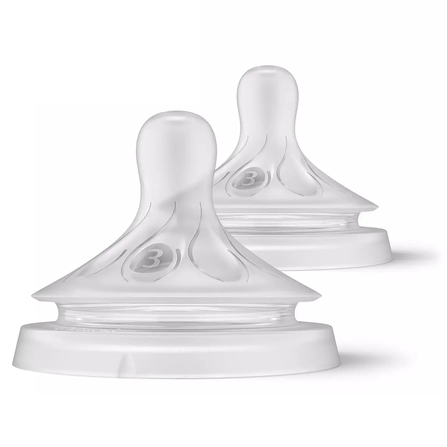 Pack 2 Tetinas Natural 3.0 Avent Flujo Medio 1m+ 1