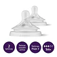 Pack 2 Tetinas Natural 3.0 Avent Flujo Medio 1m+ - Miniatura 2