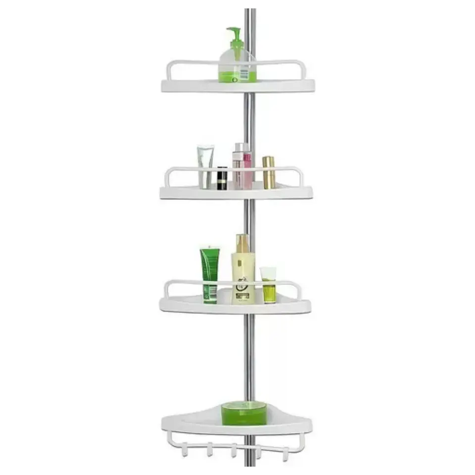 Organizador Esquinero Ducha Baño Multiuso 4 Niveles Ajustable 2