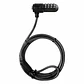 Candado Seguridad Notebook Klip Xtreme Con Clave - Miniatura 1