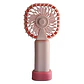 Mini Ventilador Recargable Portátil Rosa Tecnolab TL669P - Miniatura 2
