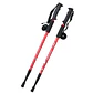 Par de Bastones Ajustables para Treckking Rojo DBG1356R - Miniatura 1