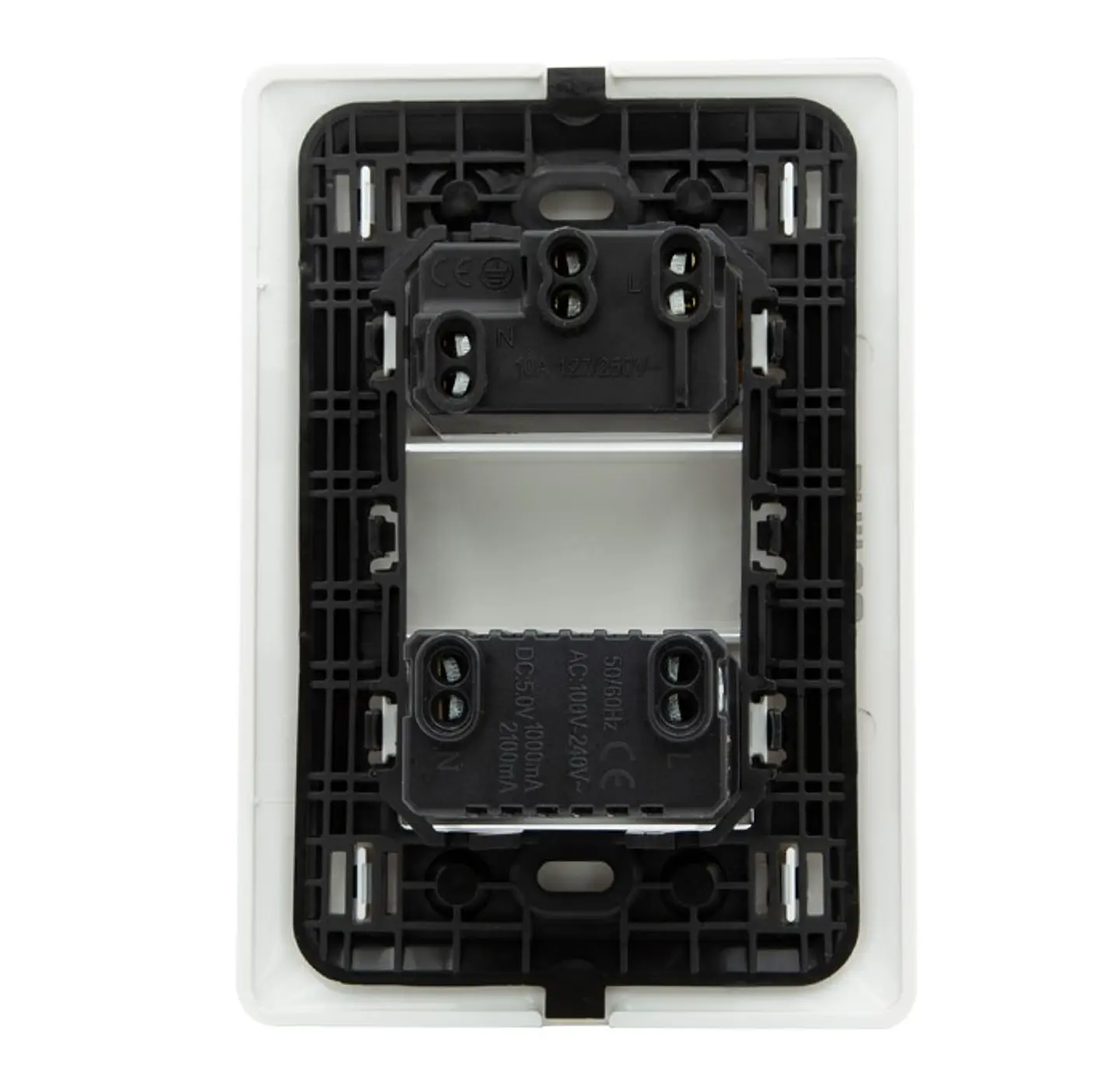 Enchufe Tomacorriente Simple con 2 USB Philco 3