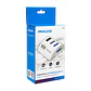 Alargador Extension Philco 3 POS y 3 USB Blanco - Miniatura 2