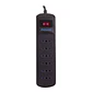Alargador Protector Sobrevoltaje Philco 918 Joules Negro - Miniatura 1
