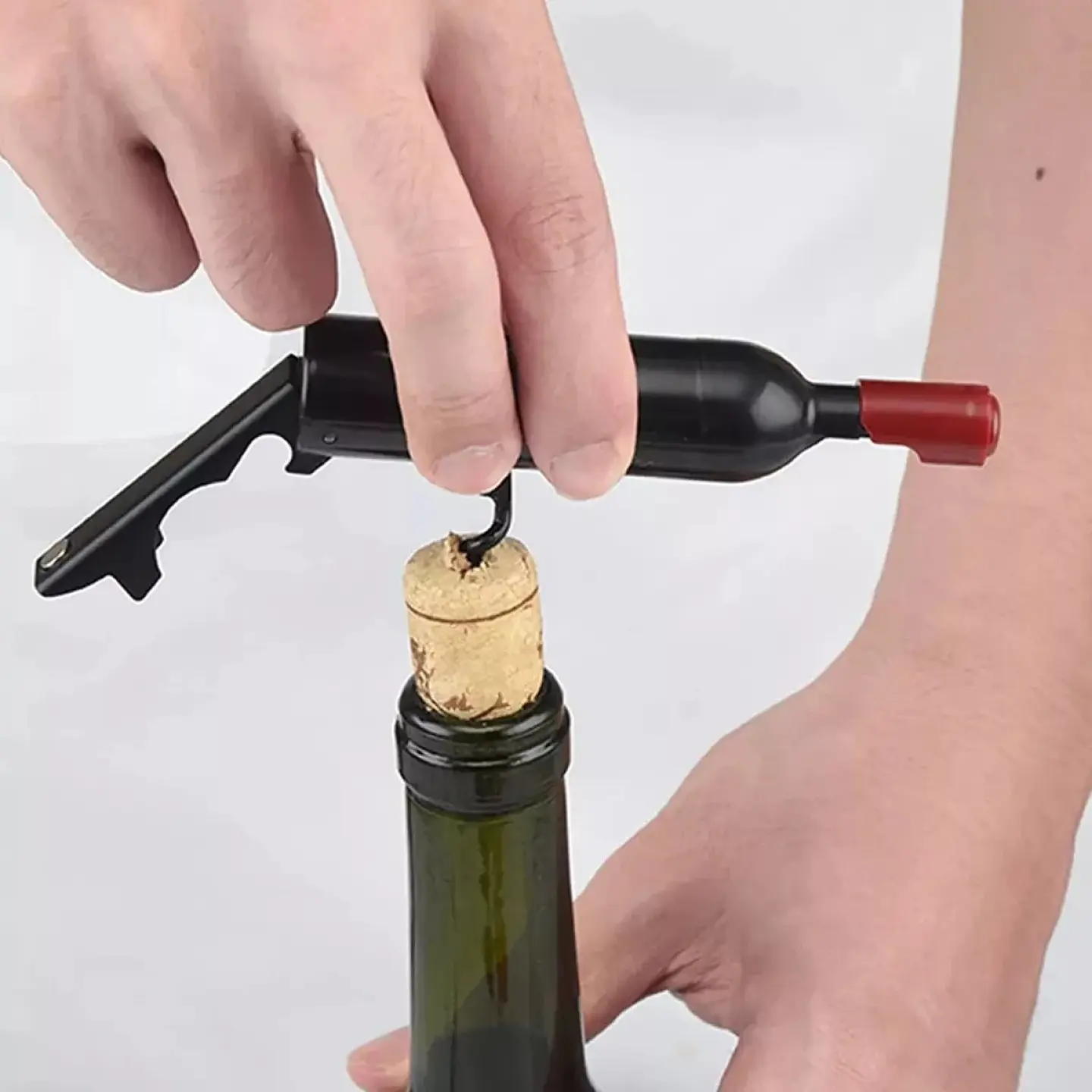Sacacorchos destapador botellas de Vino con imán 14474 3