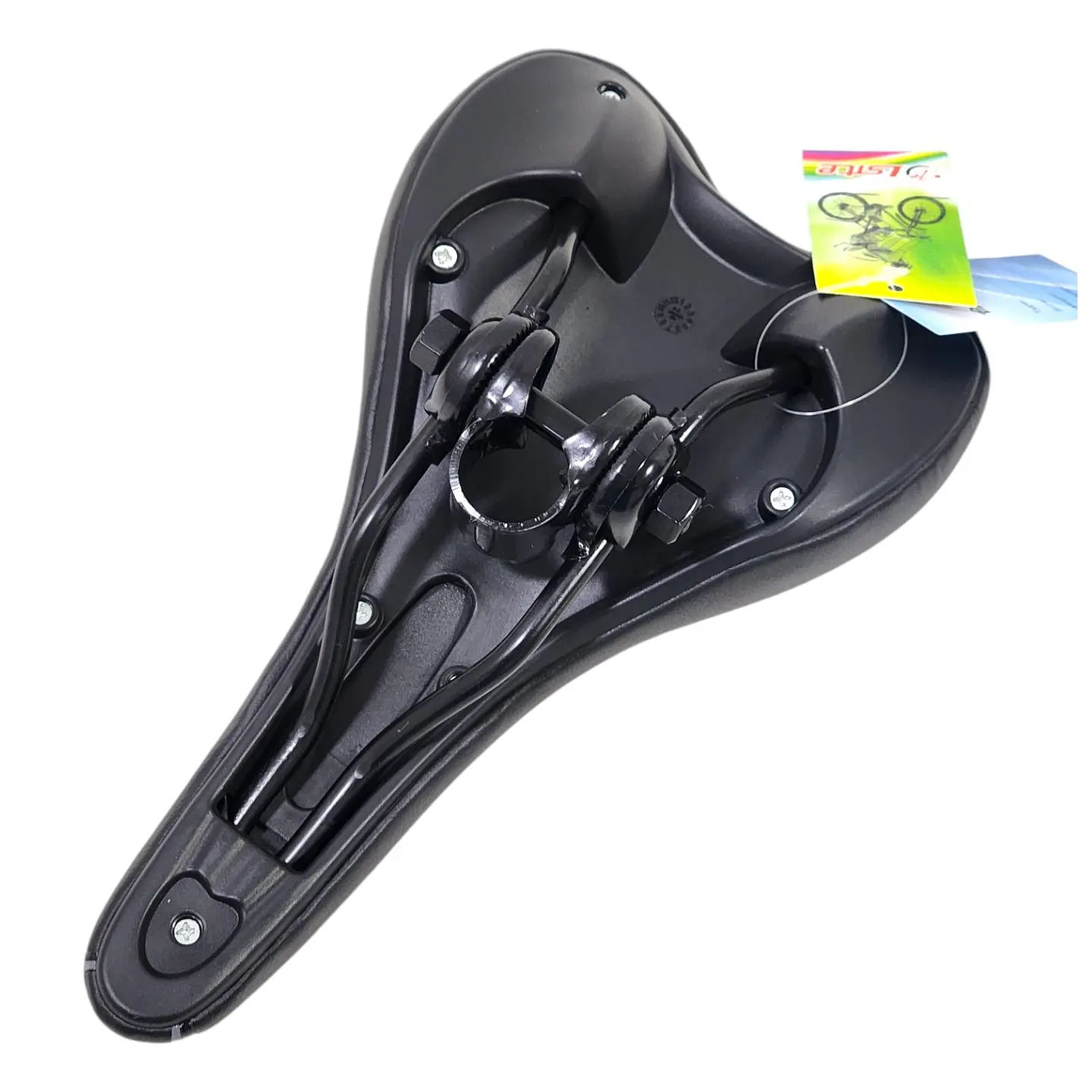 Sillín Silla Asiento Cómodo para Bicicleta Gris 18231 3