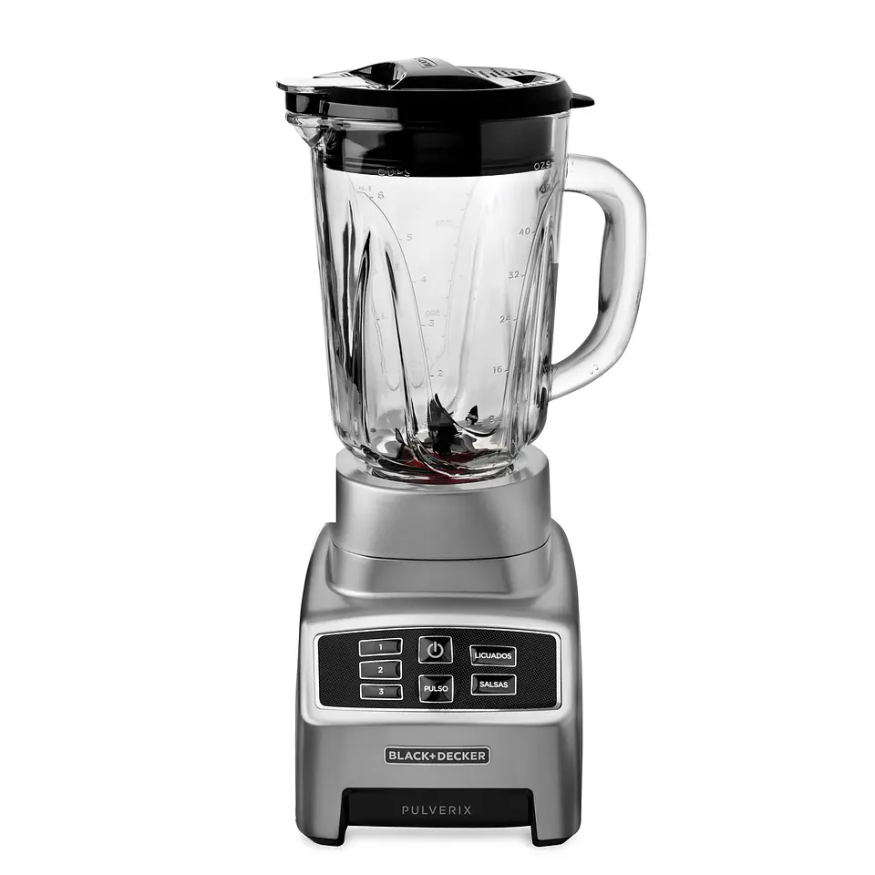 Licuadora Black+Decker 700 Watt 6 Aspas BL1840MS-CL 1