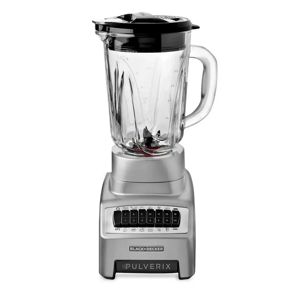 Licuadora Black+Decker 700Watt 1.5lts 6 Aspas BL1140MS-CL 1