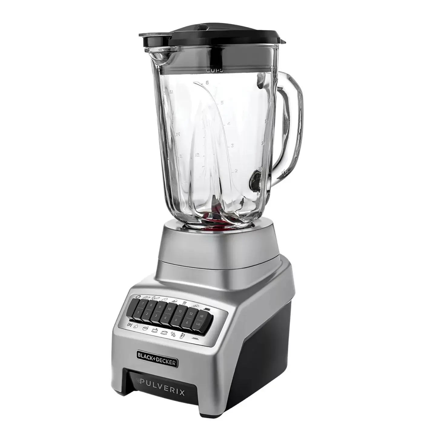 Licuadora Black+Decker 700Watt 1.5lts 6 Aspas BL1140MS-CL 2