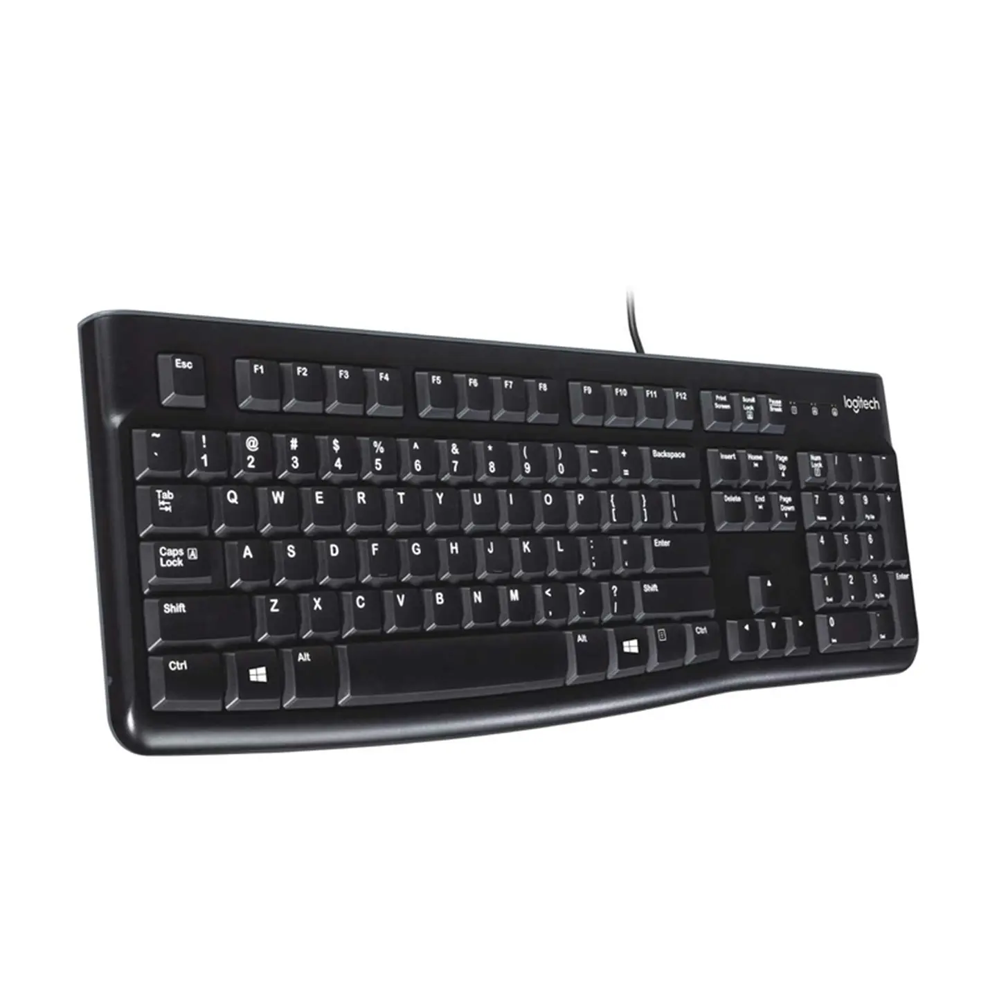 Teclado Alámbrico Logitech K120 Usb Español Negro 1